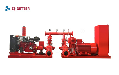 Split Case EDJ Fire Pump Set